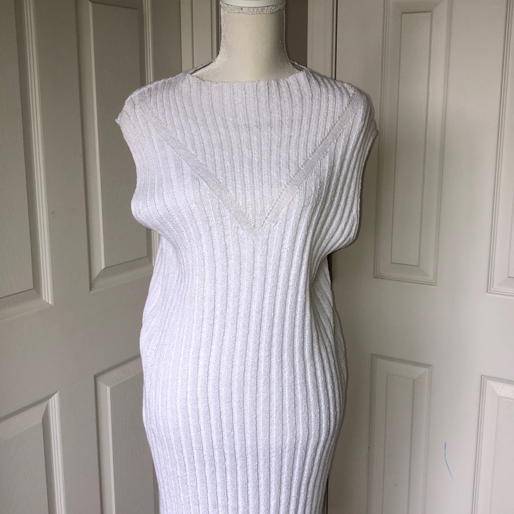 Le Clair de Lune Cable Knit Dress
